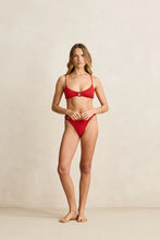 Load image into Gallery viewer, Gigi Hi Cut Pant Red