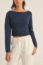 Load image into Gallery viewer, Navy Chloe Knit Jumper