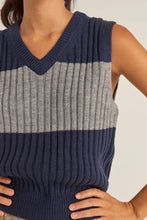 Load image into Gallery viewer, Navy Gatwick Sweater Vest