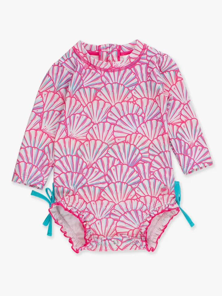 Baby Girls Pink Magical Mermaids Long Sleeve One