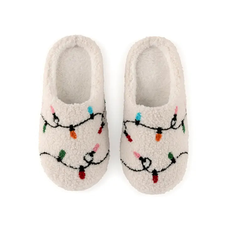 String Lights Slippers