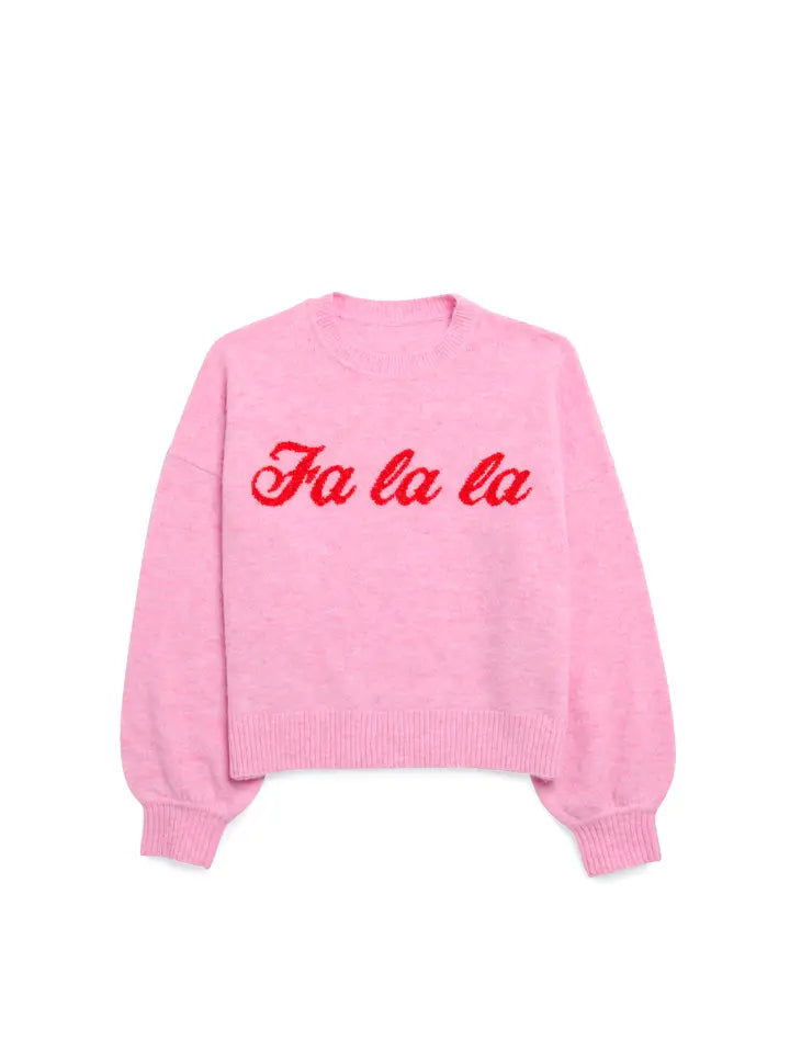Bubblegum Fa La La Sweater