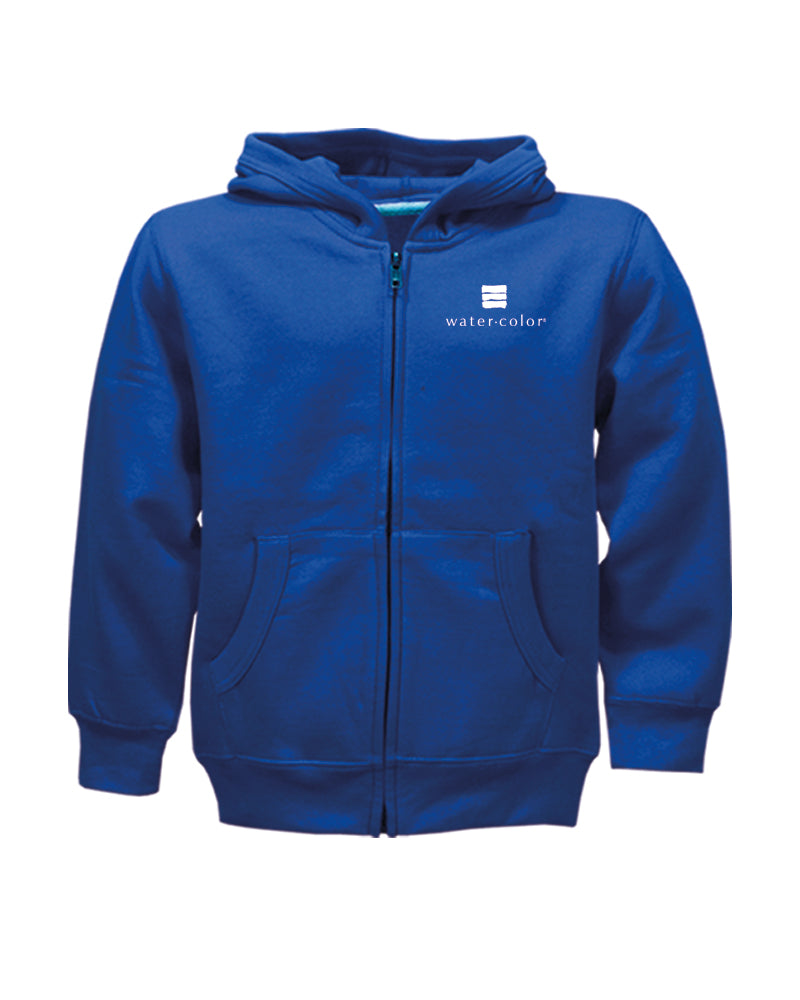 Toddler Cobalt Zip Hoodie