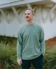 Load image into Gallery viewer, Dorm Green LS 2025 Christmas Tee