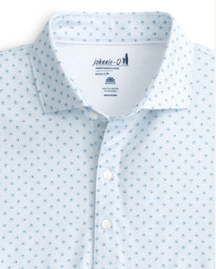 Riviera Crete Print Polo