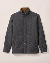 Load image into Gallery viewer, Dark Grey Juno Quilted Snap Jacket