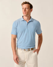 Load image into Gallery viewer, Palisades Blue Performance Mesh Polo - Dru