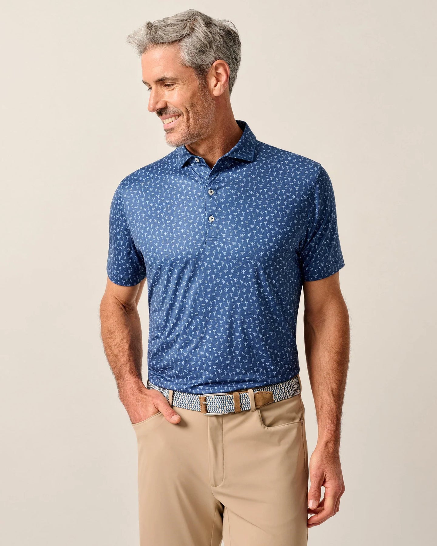 Lake Featherweight Performance Polo - Pin Up