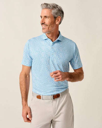 Mahalo Performance Jersey Polo - Wildflower