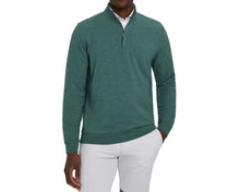 Load image into Gallery viewer, The Harper Quarter-Zip: Heathered California Spruce