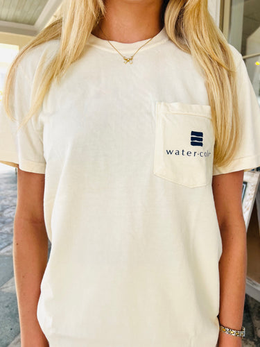 Ivory Unisex Pocket Tee