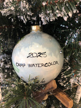 Load image into Gallery viewer, 2025 Camp WaterColor Ornament