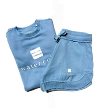 Load image into Gallery viewer, Beach Blue Poncho Short