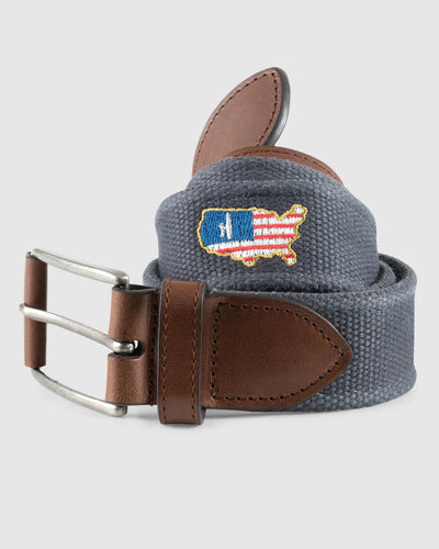 Flagler Embroidered Belt