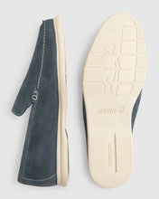 Load image into Gallery viewer, Navy Malibu Moccasin