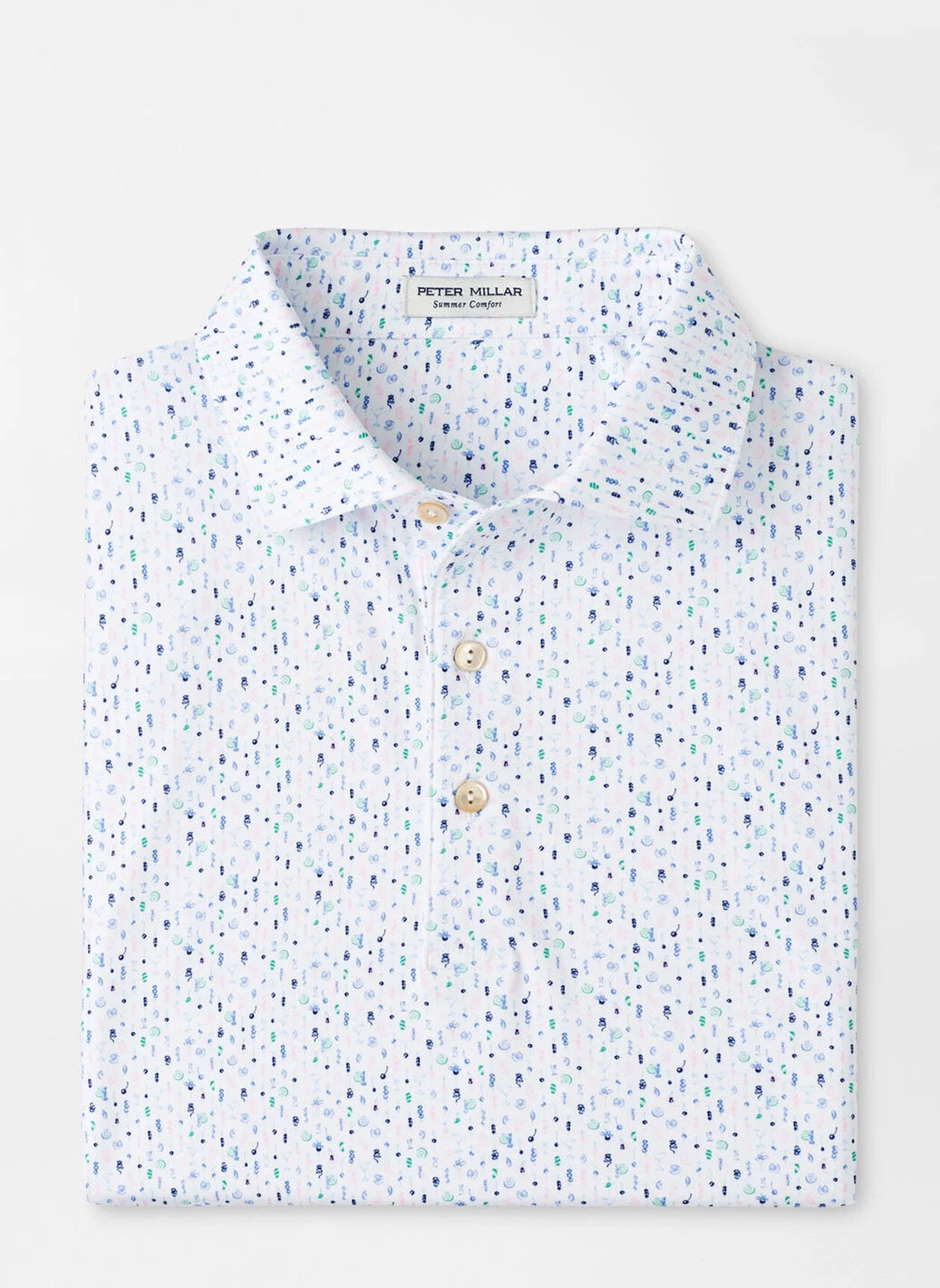 Cocktail Garnish Performance Jersey Polo