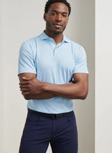 Load image into Gallery viewer, White Mariposa Performance Jersey Polo