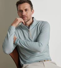 Load image into Gallery viewer, Sherwood Albatross Cotton-Blend Piqué Quarter-Zip