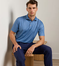 Load image into Gallery viewer, Bali Blue Hague Performance Jersey Polo