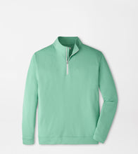 Load image into Gallery viewer, Fresh Mint Perth Mélange Performance Quarter-Zip