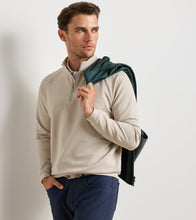 Load image into Gallery viewer, Khaki Cradle Piqué Performance Quarter-Zip