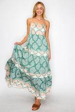 Load image into Gallery viewer, Olive Shell Maxi Dress