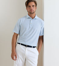 Load image into Gallery viewer, White Flock Print Polo