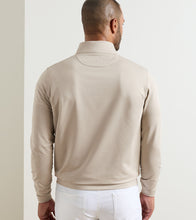 Load image into Gallery viewer, Biscuit Perth Mélange Performance Quarter-Zip