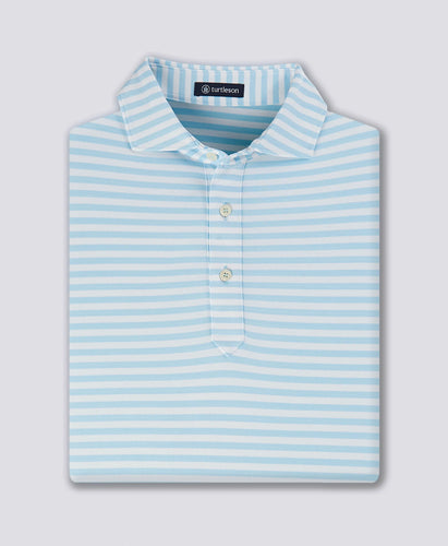 Ciel/White Sampson Polo