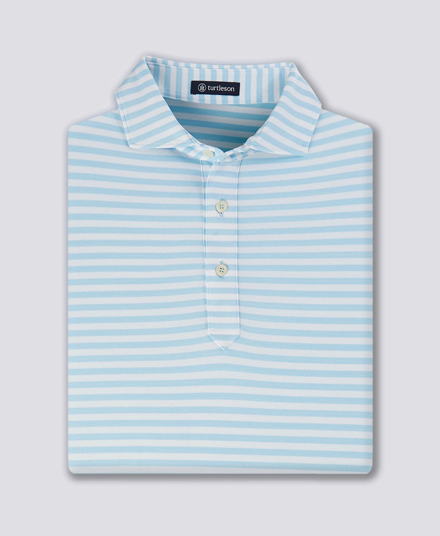 Ciel/White Sampson Polo