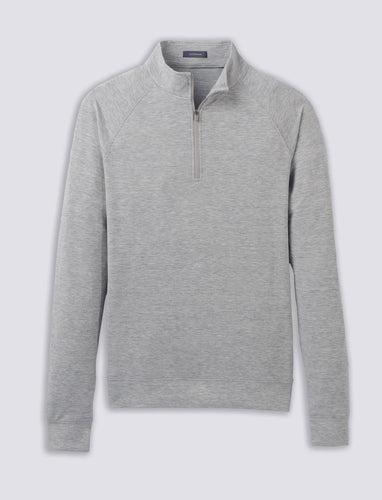 Pearl Heather Wynn Quarter-Zip Pullover