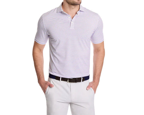 The Springer Shirt: White/Skye/Fusion