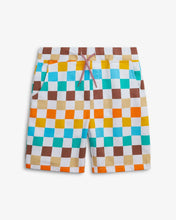 Load image into Gallery viewer, Boys Tropic Checkerboard Preston Shorts