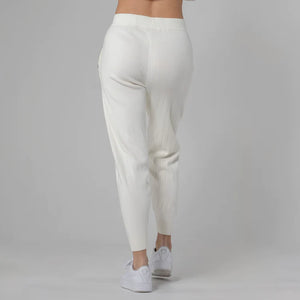 White Tan Ellipse Pant