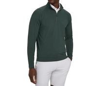 Load image into Gallery viewer, The Westland Quarter-Zip: Heathered Cypress