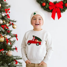 Load image into Gallery viewer, Kids Christmas Truck Patch Sweatshirt