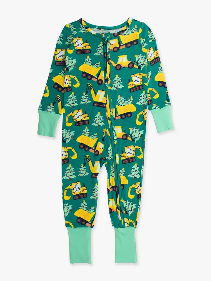 Holiday Haul Convertible One Piece Footie Pajama