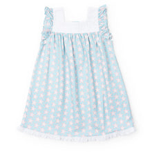 Load image into Gallery viewer, Caroline Girls' Dress - Seaside Starfish