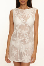 Load image into Gallery viewer, White Palm Island Dress