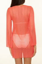 Load image into Gallery viewer, Dragon Fire Crochet Tunic