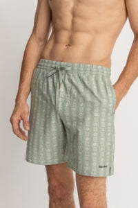 Tile Stripe Beach Short