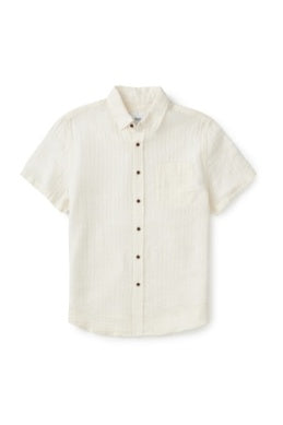 Vintage White Alan Solid Shirt