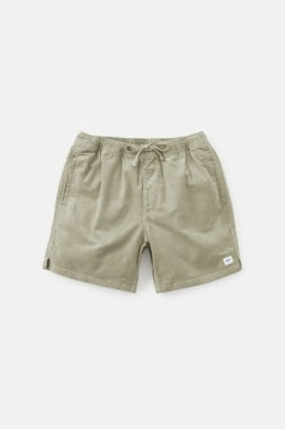 Warm Grey Cord Local Short
