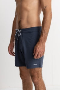 Worn Navy Classic Stretch Trunk