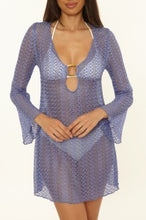 Load image into Gallery viewer, Coastal Golden Crochet Tunic