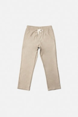 Tan Linen Jam Pant