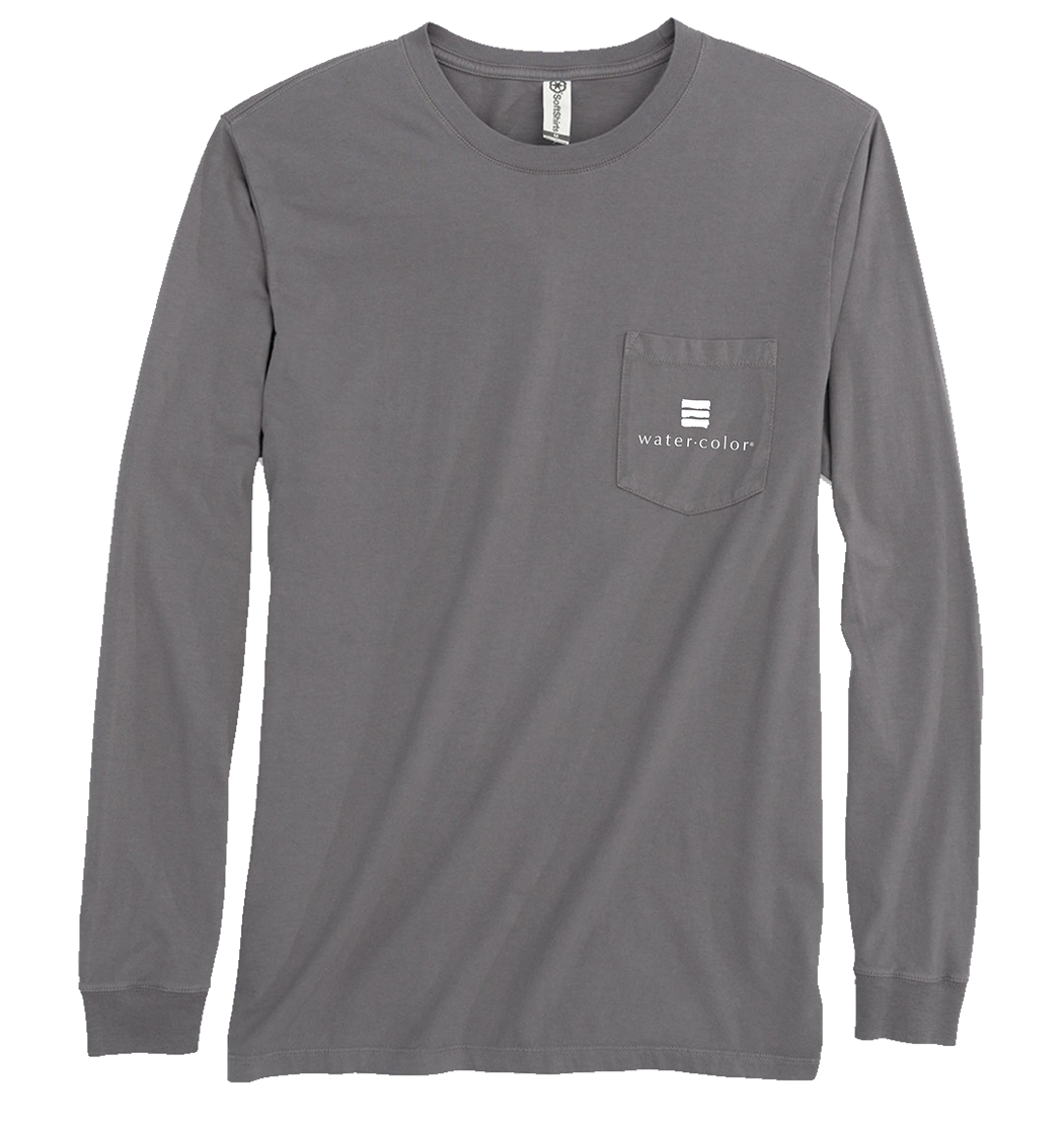 Graphite Unisex LS Pocket Tee