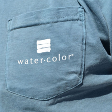 Load image into Gallery viewer, Ice Blue Unisex  Pocket Tee