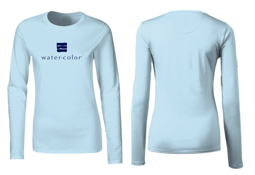 Toddler Ice Blue LS SPF Tee