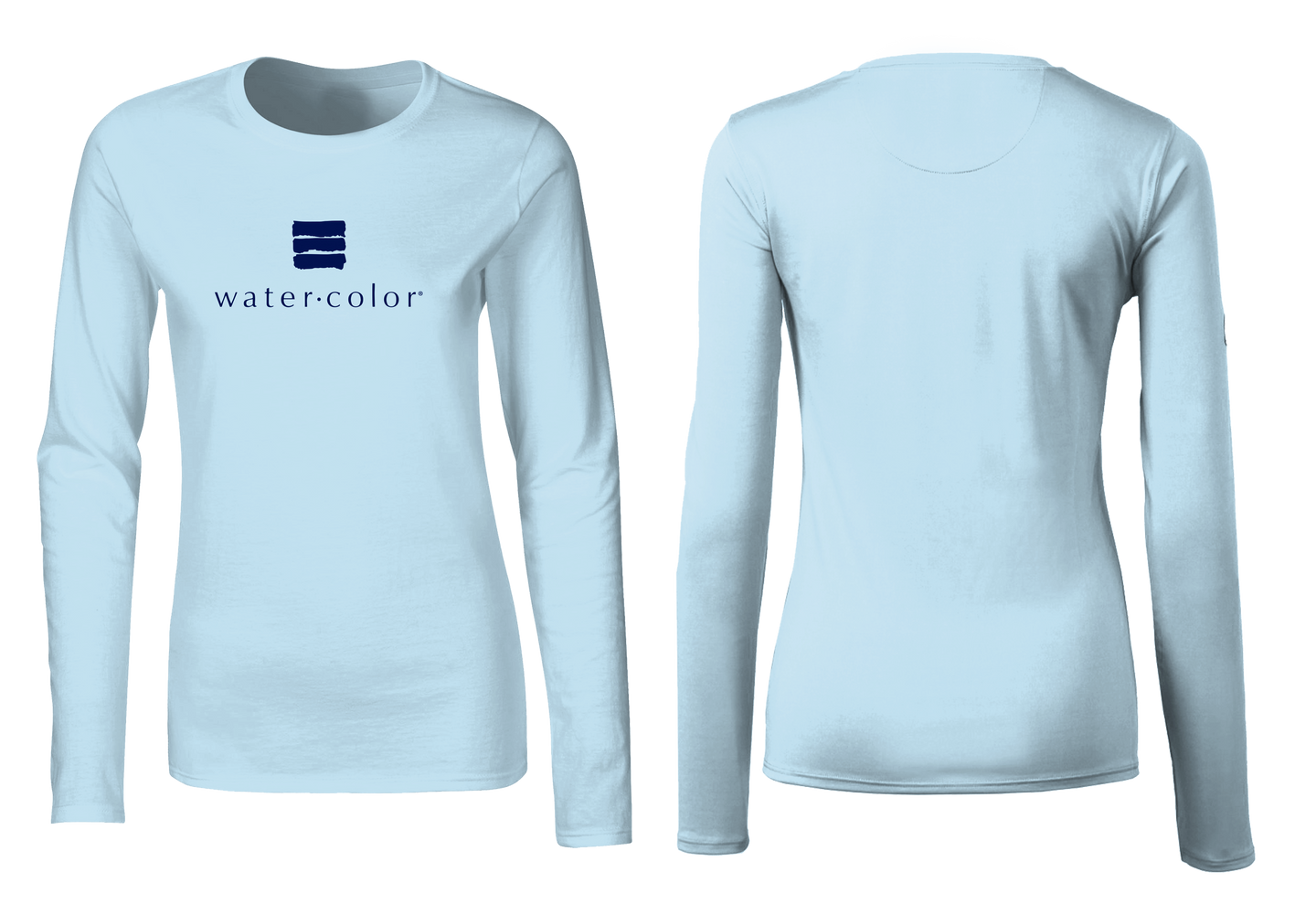 Toddler Ice Blue LS SPF Tee